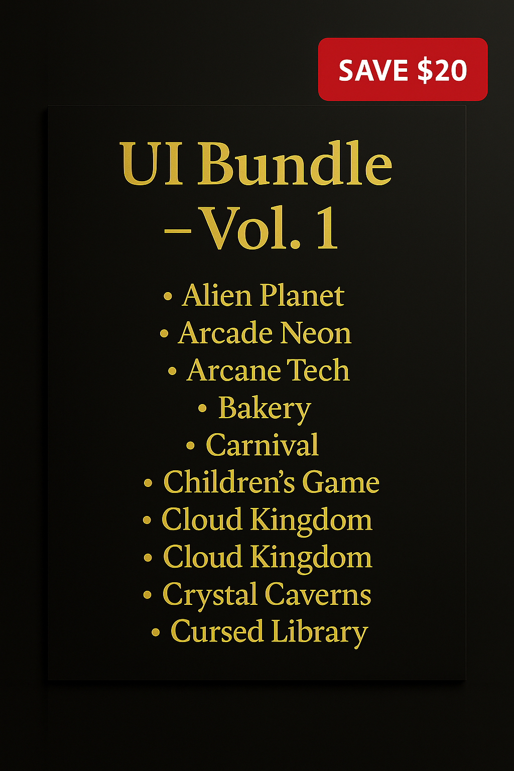 UI Bundle – Vol. 1