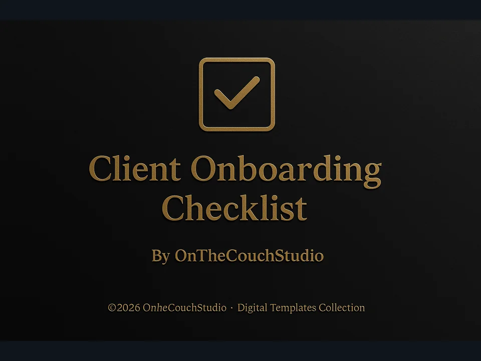Client Onboarding Checklist product preview