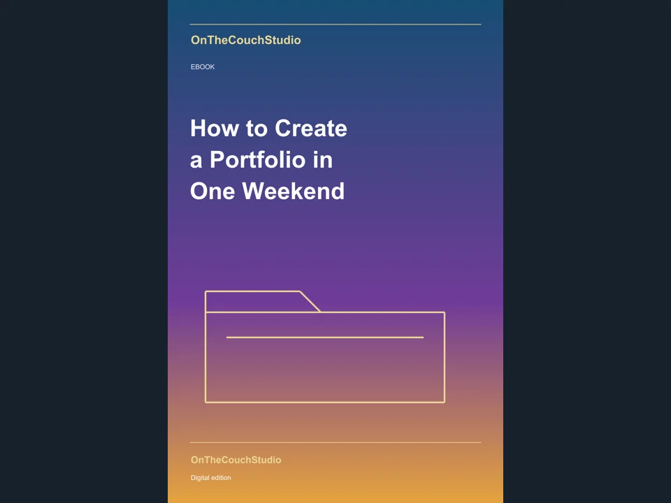 How to Create a Portfolio in One Weekend product preview