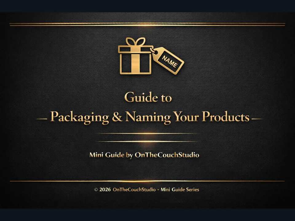 Guide to Packaging & Naming Your Products product preview