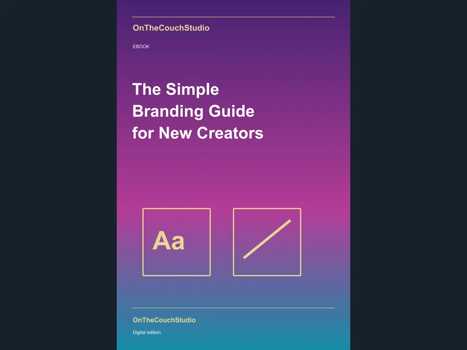 The Simple Branding Guide for New Creators product preview