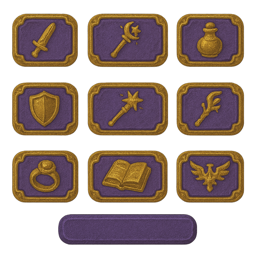 Free UI Pack Vol.1 - GUI Preview