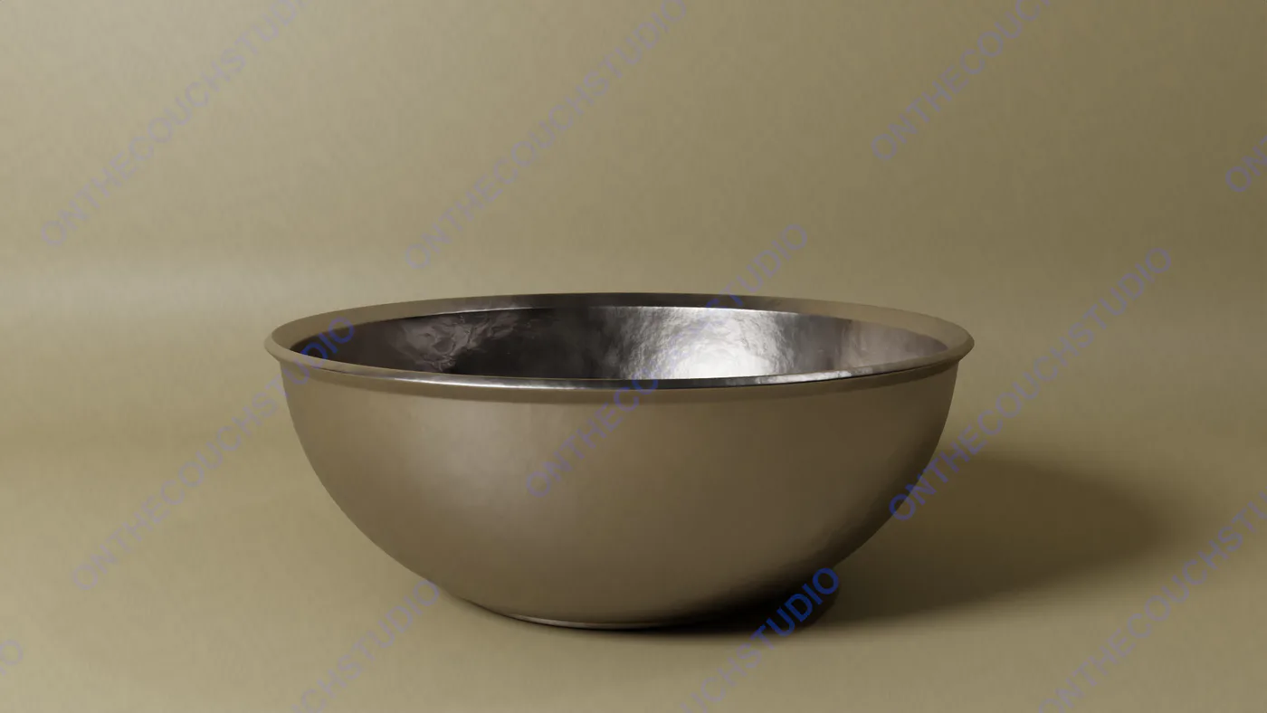 Bowl 01 3D Model product preview