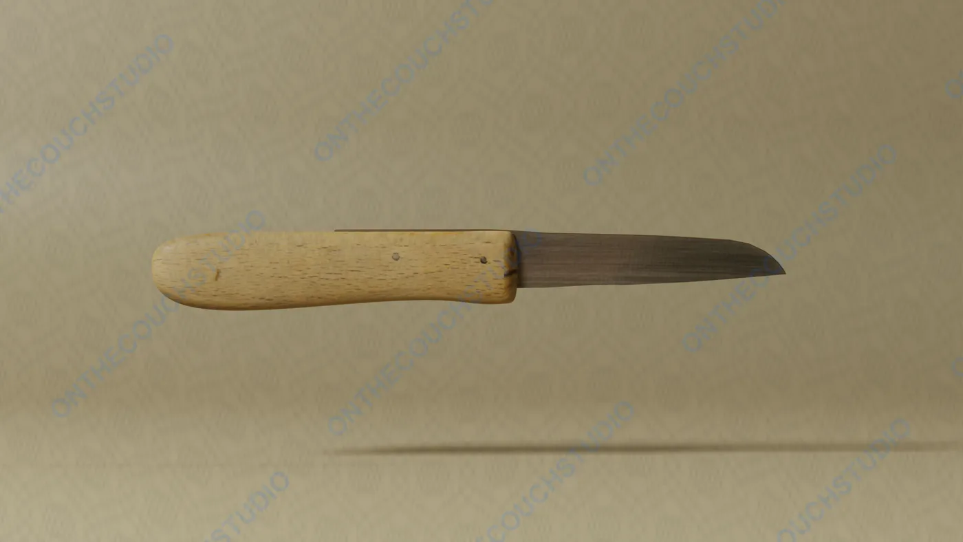 Knife 01 3D Model product preview