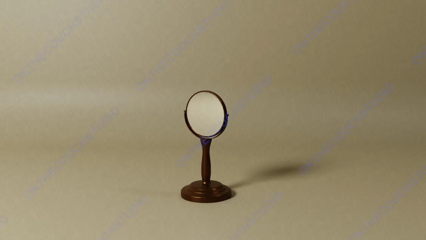 Mirror 01 3D Model product preview