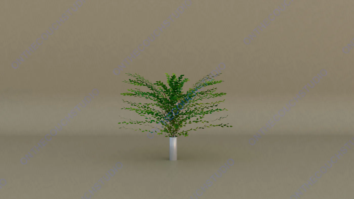 Plant 01 3D Model product preview