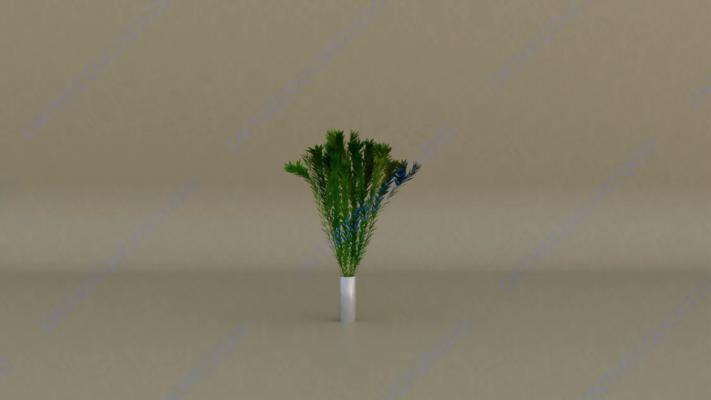 Plant 02 3D Model product preview