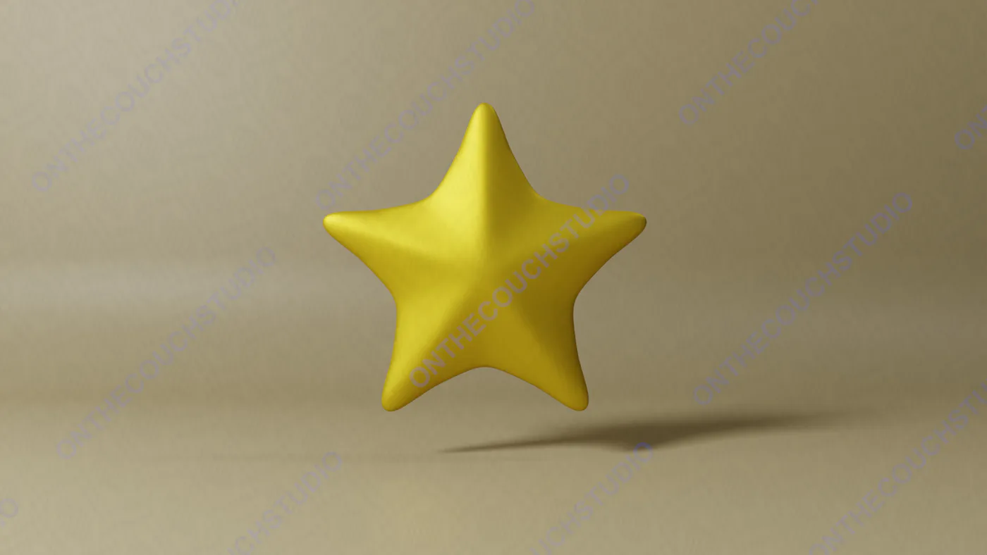 Star 01 3D Model product preview