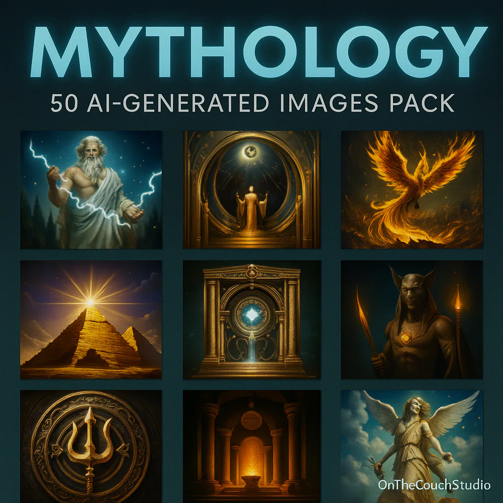 Mythology AI Image Pack product preview