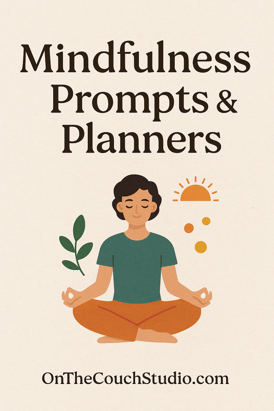 Mindfulness Prompts And Planners product preview