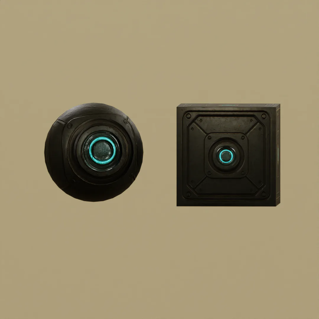 Sci-Fi And Futuristic PBR Texture Pack preview