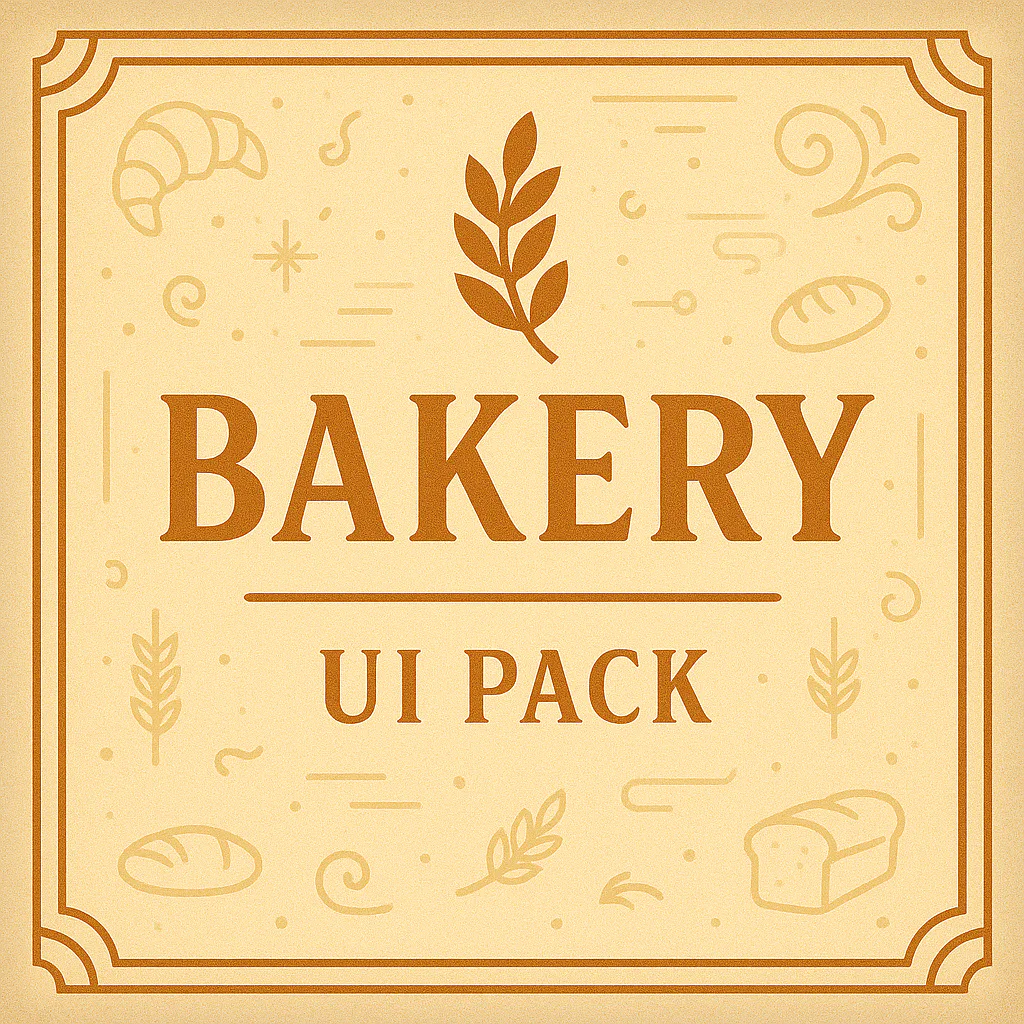 Bakery UI Pack preview
