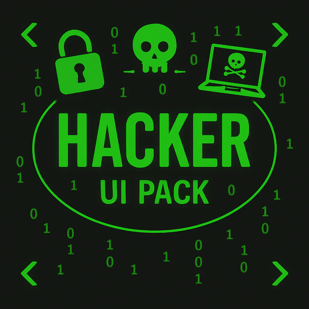 Hacker UI Pack product preview