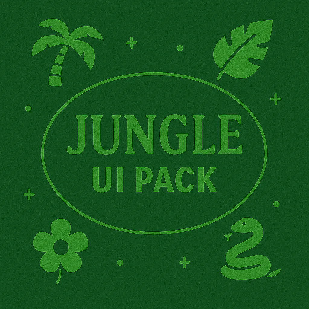 Jungle UI Pack product preview