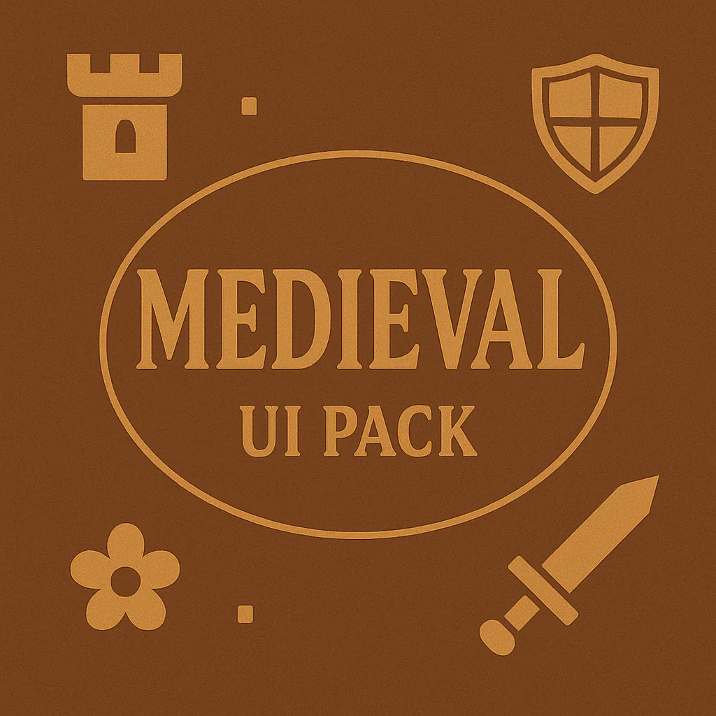Medieval UI Pack product preview