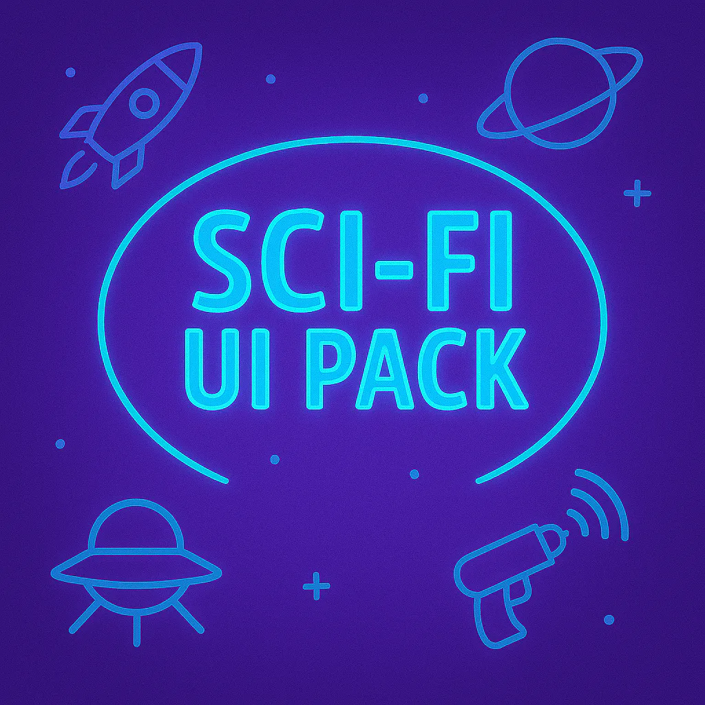 Sci-Fi UI Pack preview