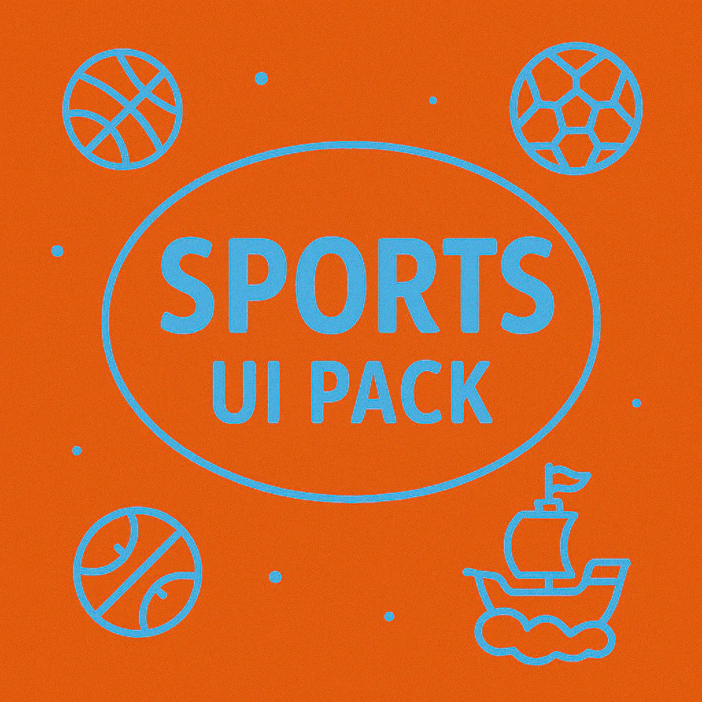 Sports UI Pack product preview