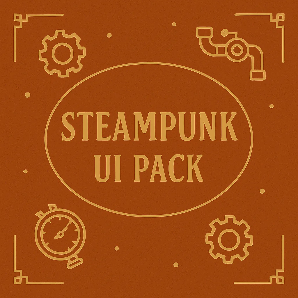 Steampunk UI UI Pack product preview